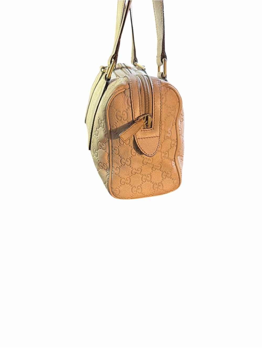 ✨ AUTHENTIC Gucci Ivory Guccissima Leather Joy Boston Bag ✨ - Picture 2 of 10